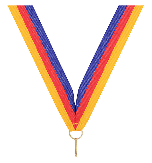 Gold / Red / Blue Ribbon