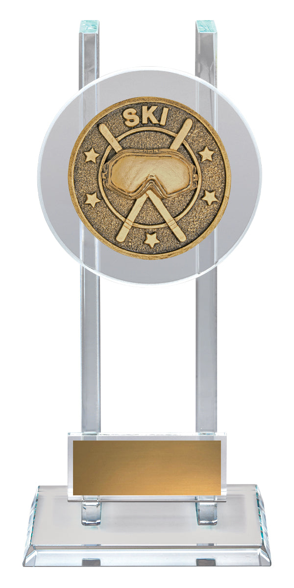 Skiing Spartan Glass