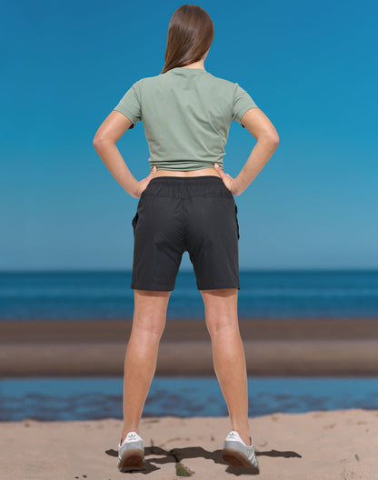 [SS06] Unisex Mercerised Cotton Shorts