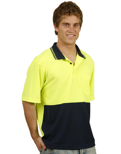 [SW01TD] Hi-Vis truedry safety polo S/S