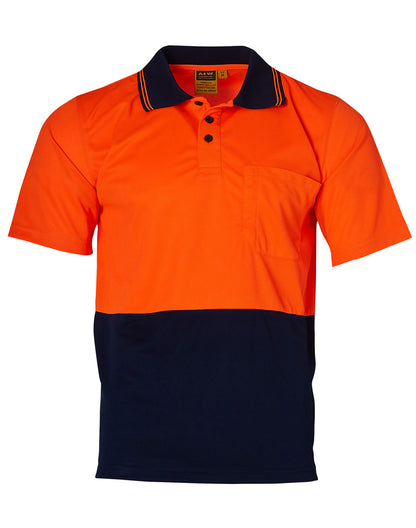 [SW01TD] Hi-Vis truedry safety polo S/S
