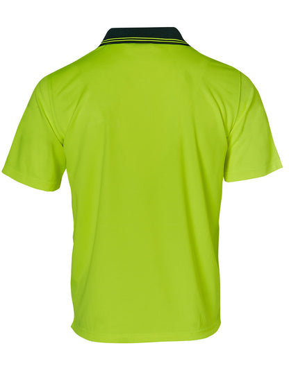 [SW01TD] Hi-Vis truedry safety polo S/S
