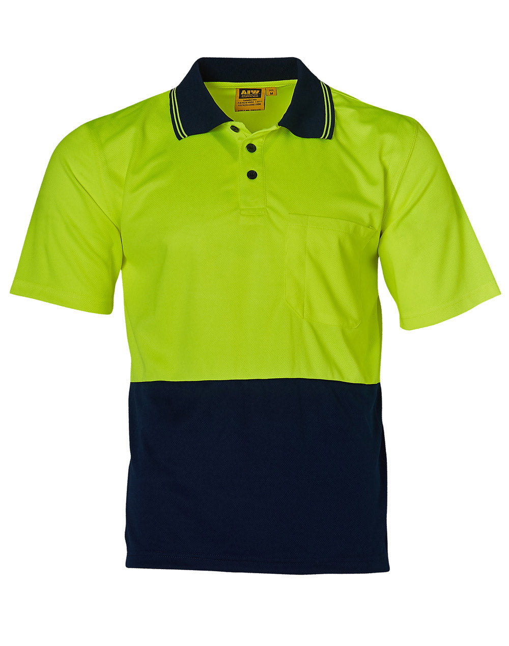 [SW01TD] Hi-Vis truedry safety polo S/S