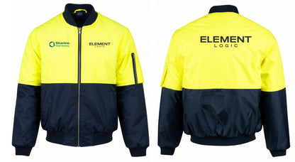 Hi-Vis Two Tone Flying Jacket (ELEMENT LOGIC)