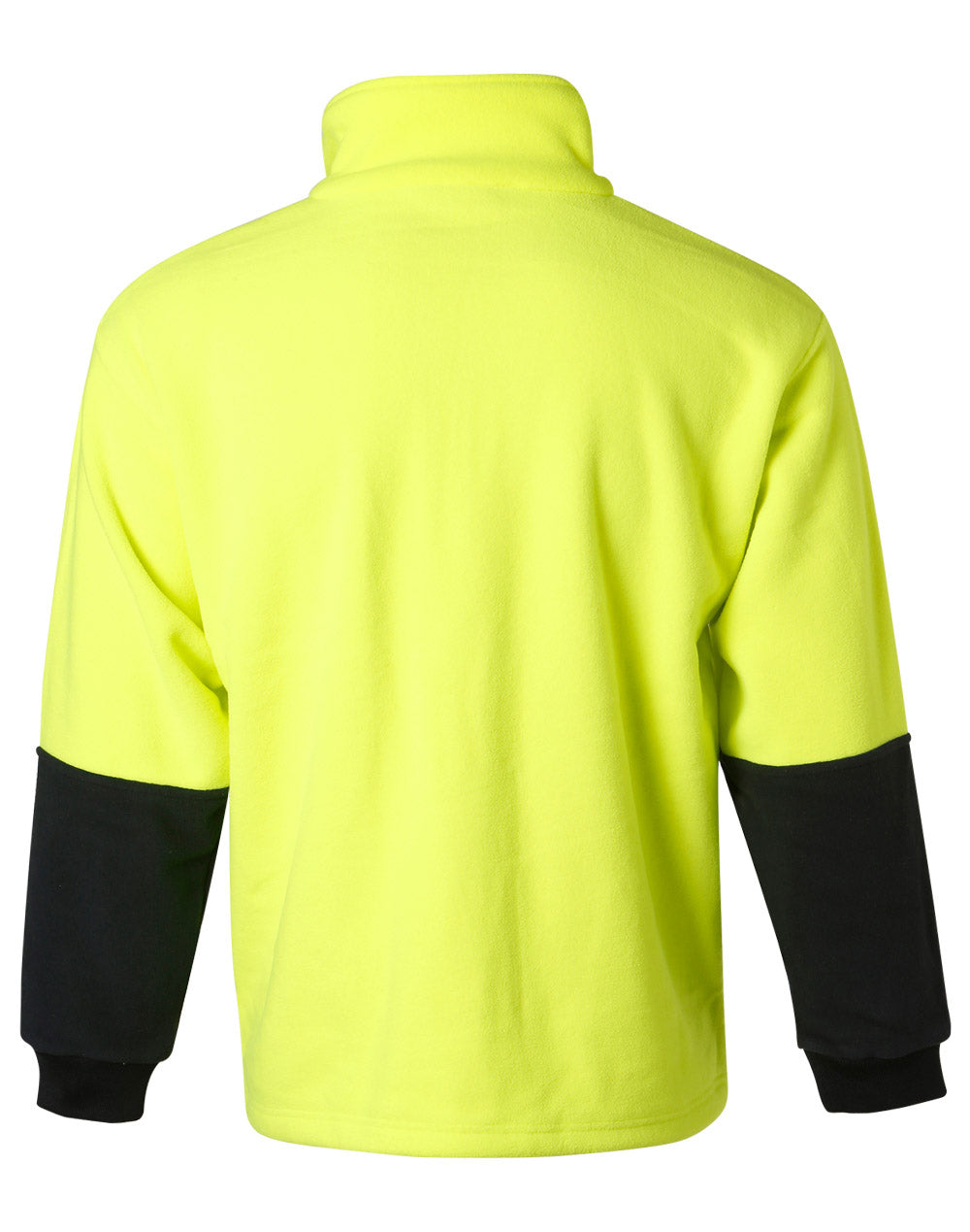 [SW07] Hi-Vis polar fleece half zip pullover
