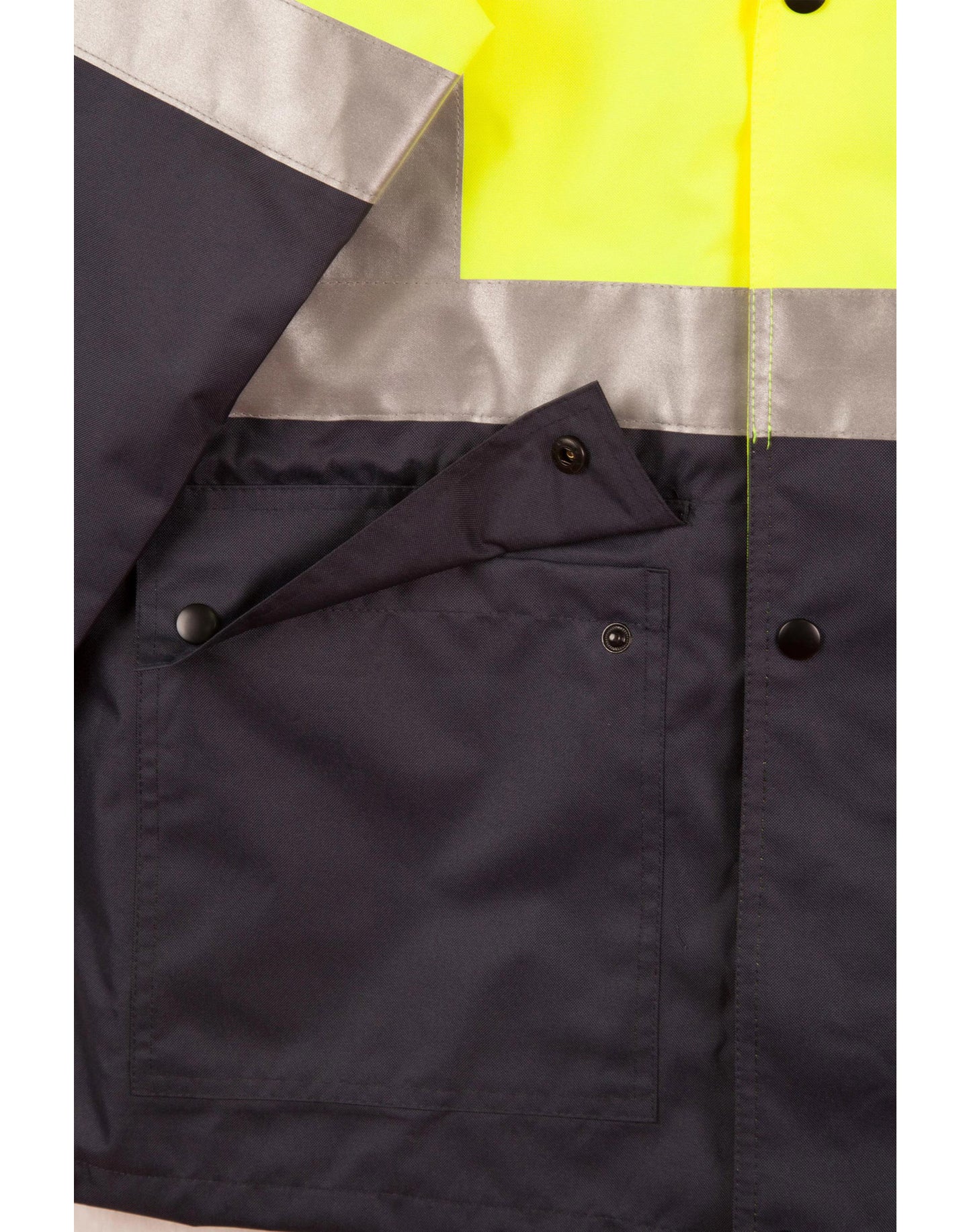 [SW18A] Hi-Vis Two Tone Rain Proof Safety Jacket With 3M Tapes