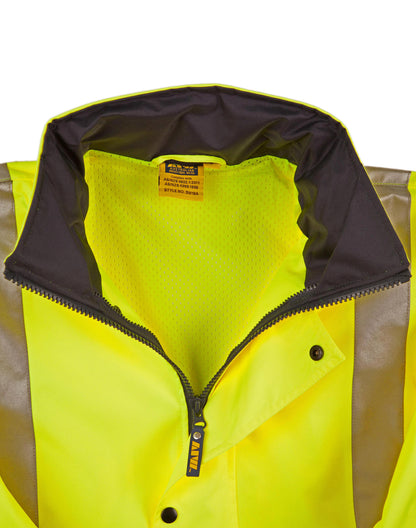 [SW18A] Hi-Vis Two Tone Rain Proof Safety Jacket With 3M Tapes
