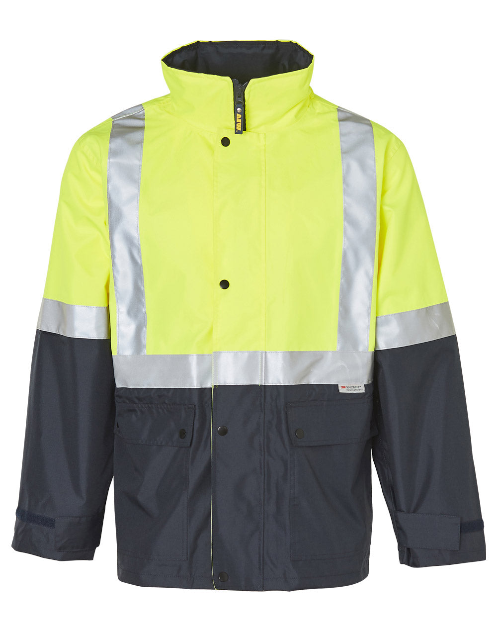 [SW18A] Hi-Vis Two Tone Rain Proof Safety Jacket With 3M Tapes
