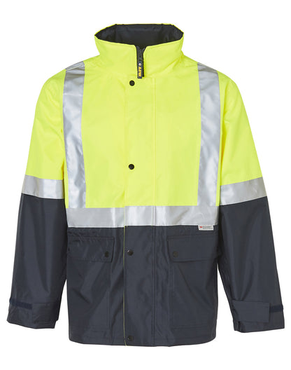 [SW18A] Hi-Vis Two Tone Rain Proof Safety Jacket With 3M Tapes