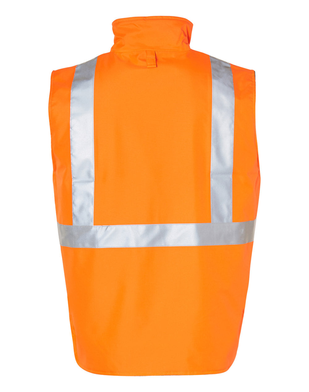 [SW19A] Hi-Vis Reversible Safety Vest With Hoop Pattern 3M Tapes