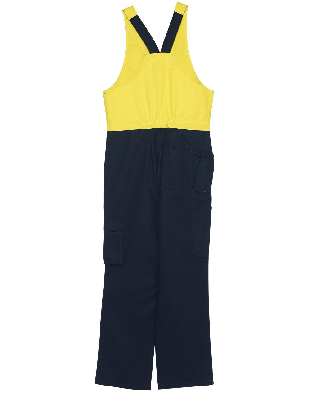 [SW201] Hi-His Two Tone Men's Cotton Drill Action Back Overall-Regular