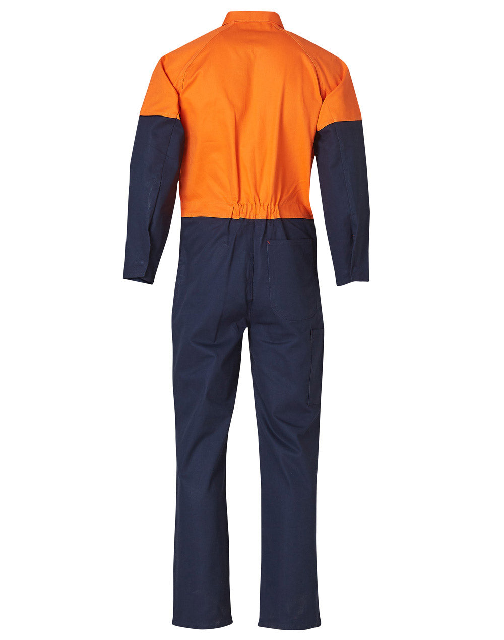 [SW204] Hi-Vis Two Tone Men's Cotton Drill Coverall-Regular
