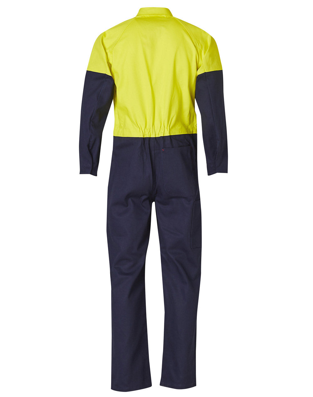 [SW204] Hi-Vis Two Tone Men's Cotton Drill Coverall-Regular