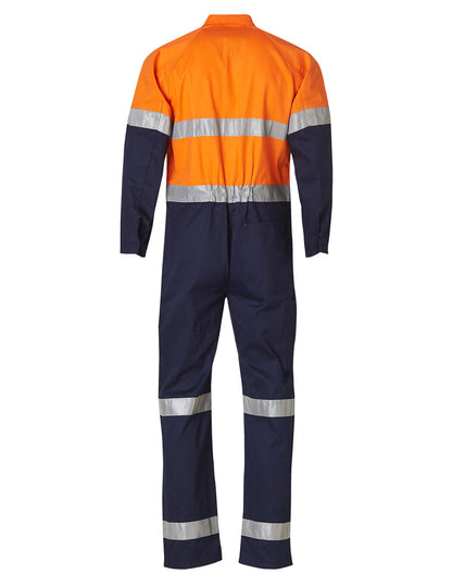 [SW207] Hi-Vis Men's Light Weight Cotton Coverall with 3M Tape-Regular