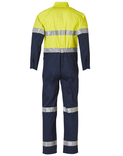 [SW207] Hi-Vis Men's Light Weight Cotton Coverall with 3M Tape-Regular