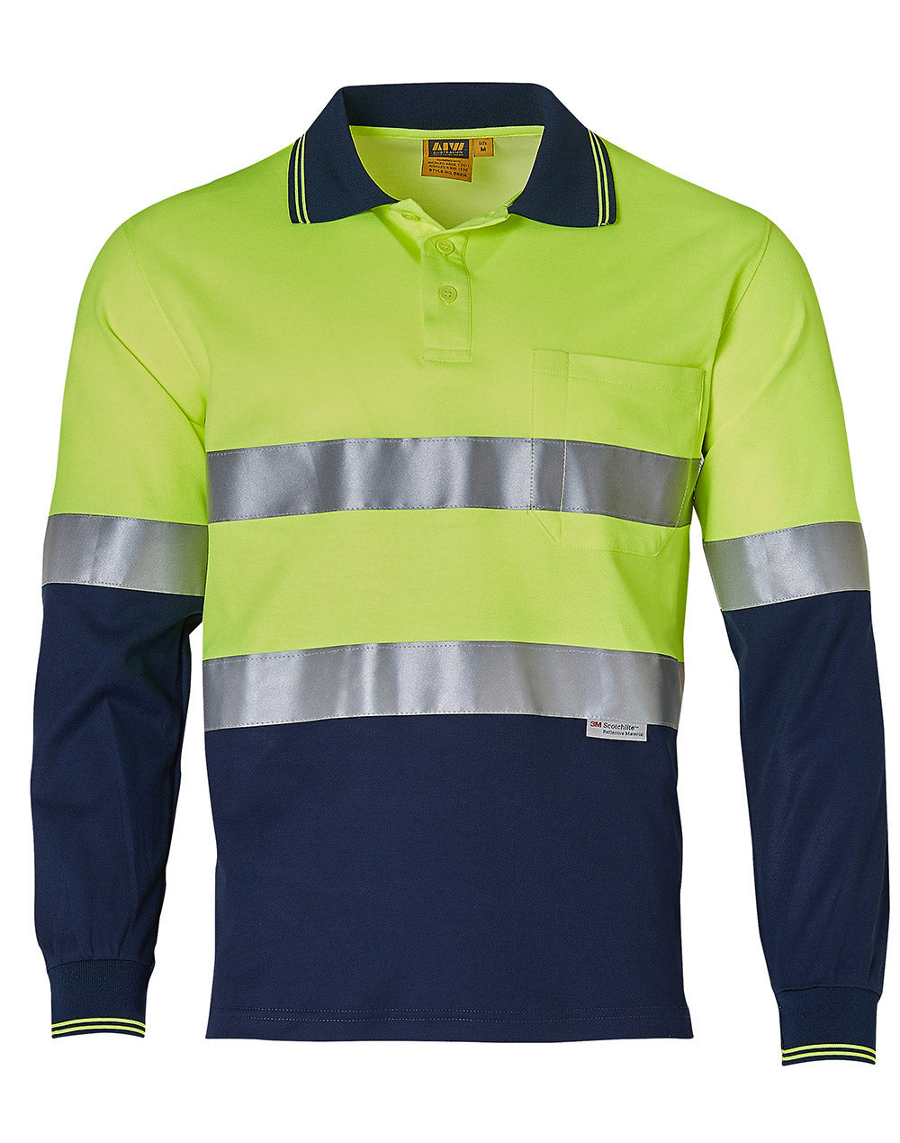 [SW21A] Men's Truedry Safety L/S 3M tape