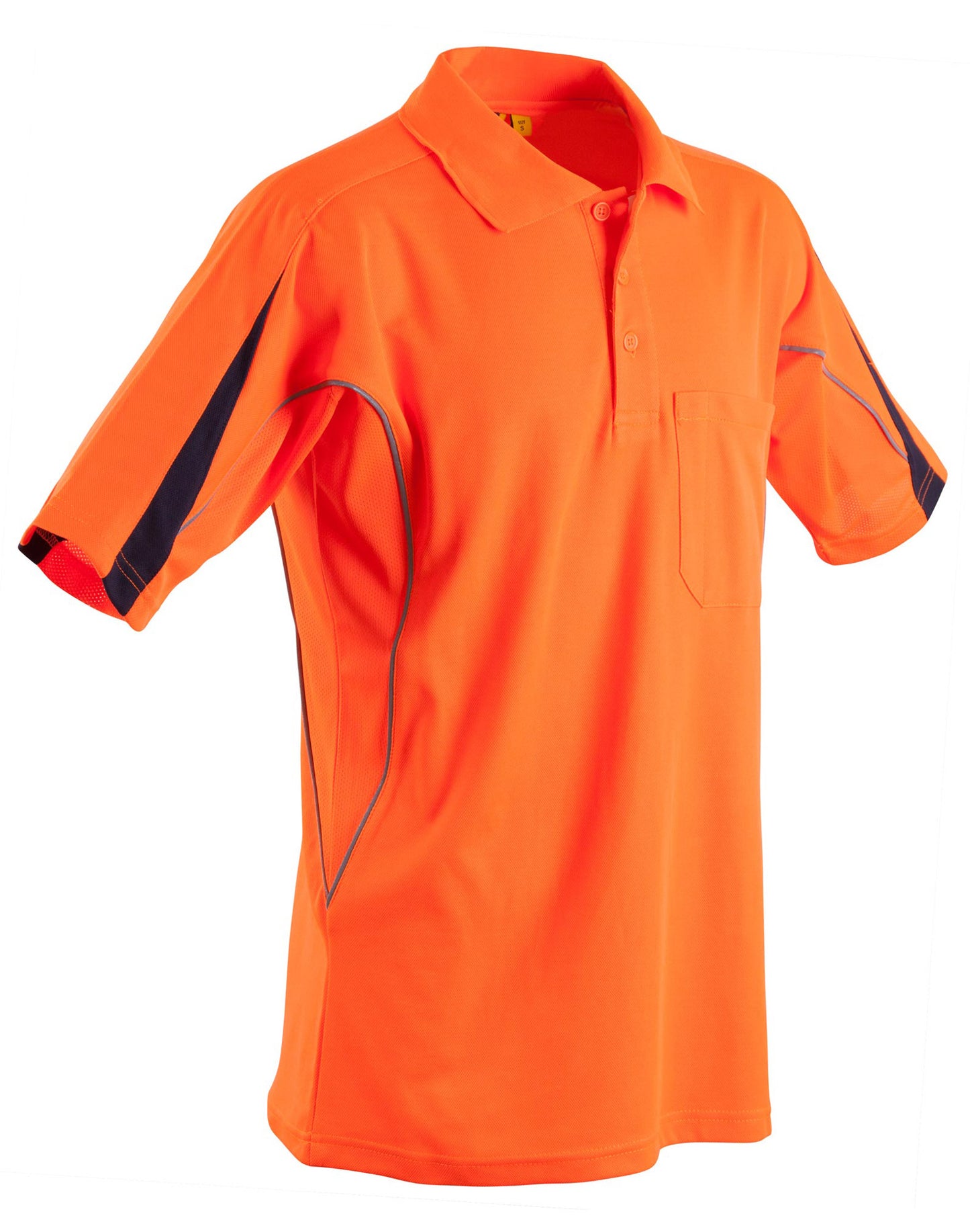 [SW25A] Men's Fashion Hi-Vis S/S Polo