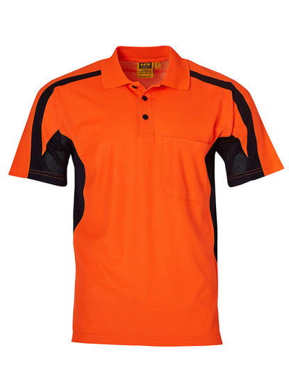 [SW25] mens truedry S/S safety polo