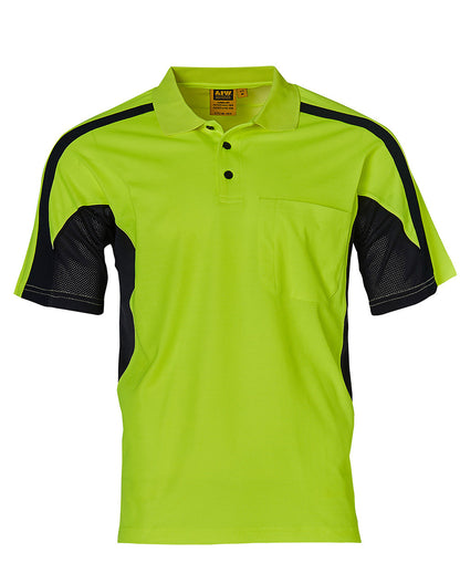 [SW25] mens truedry S/S safety polo