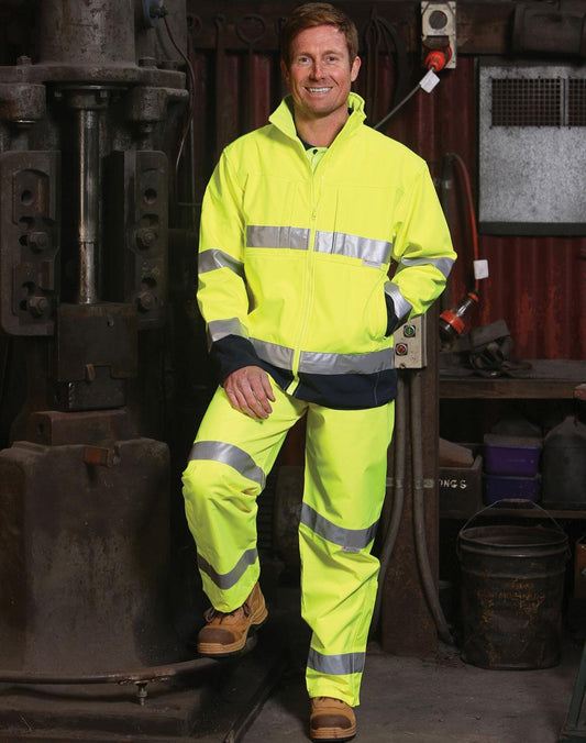 [SW29] Hi-Vis 2-tone safety jacket 3M tape
