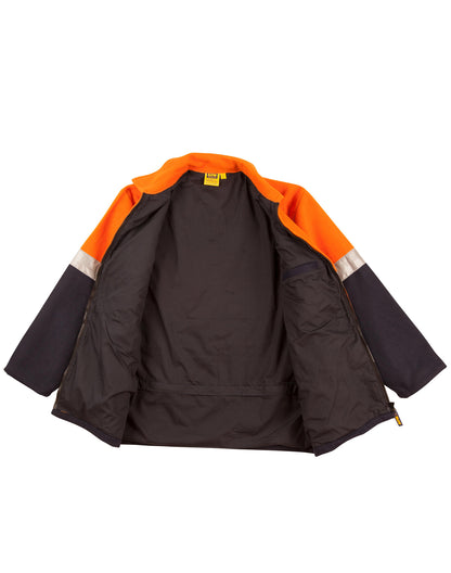 [SW31A] Hi-Vis Two Tone Bluey Safety Jacket with 3M Tapes