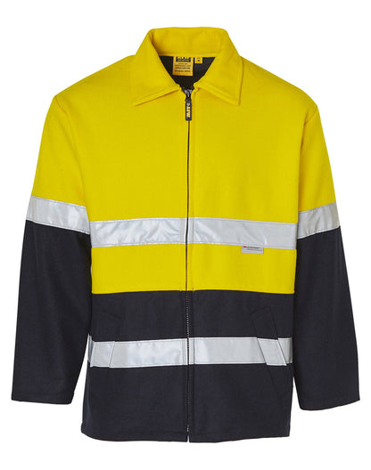 [SW31A] Hi-Vis Two Tone Bluey Safety Jacket with 3M Tapes