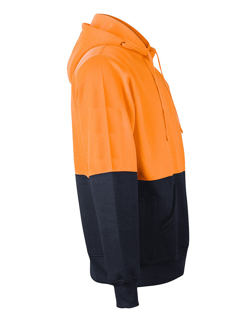 [SW38] Hi-Vis Two Tone Kangaroo Pocket Hoodie