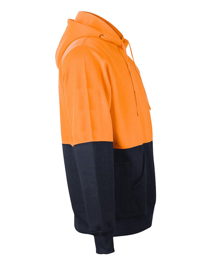 [SW38] Hi-Vis Two Tone Kangaroo Pocket Hoodie