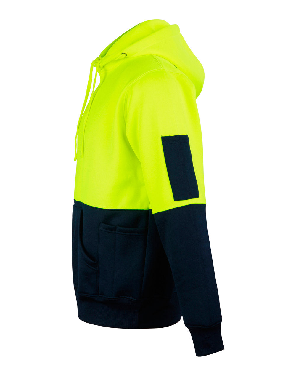 [SW38] Hi-Vis Two Tone Kangaroo Pocket Hoodie