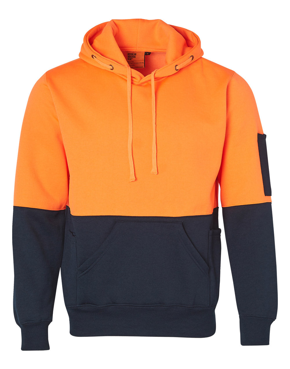 [SW38] Hi-Vis Two Tone Kangaroo Pocket Hoodie