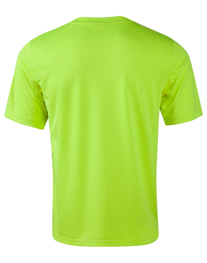 [SW39] Cooldry Hi-Vis Mini Waffle Safety Tee