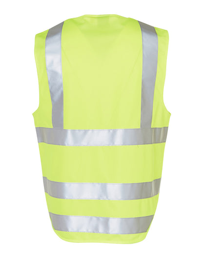 [SW42] Hi-Vis Safety Vest with ID Pocket & R/F Tapes