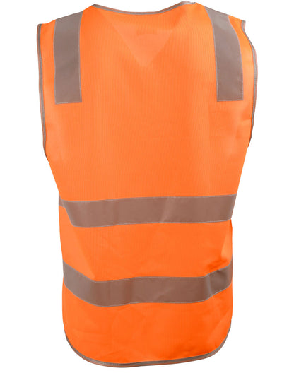 [SW43] Hi Vis Safety Vest With Shoulder Reflective Tapes