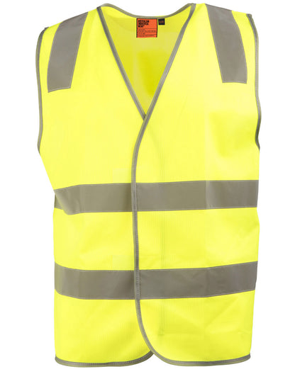 [SW43] Hi Vis Safety Vest With Shoulder Reflective Tapes