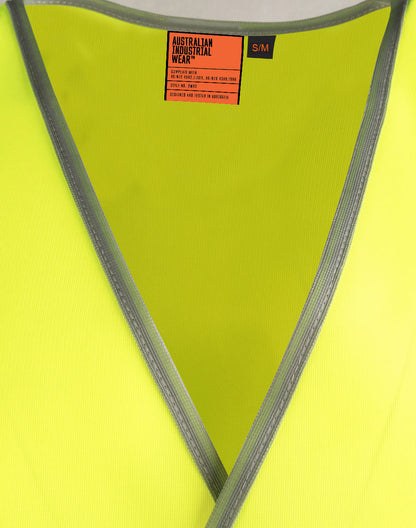 [SW43] Hi Vis Safety Vest With Shoulder Reflective Tapes