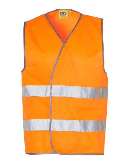 [SW44] Hi-Vis Safety Vest With Reflective Tapes