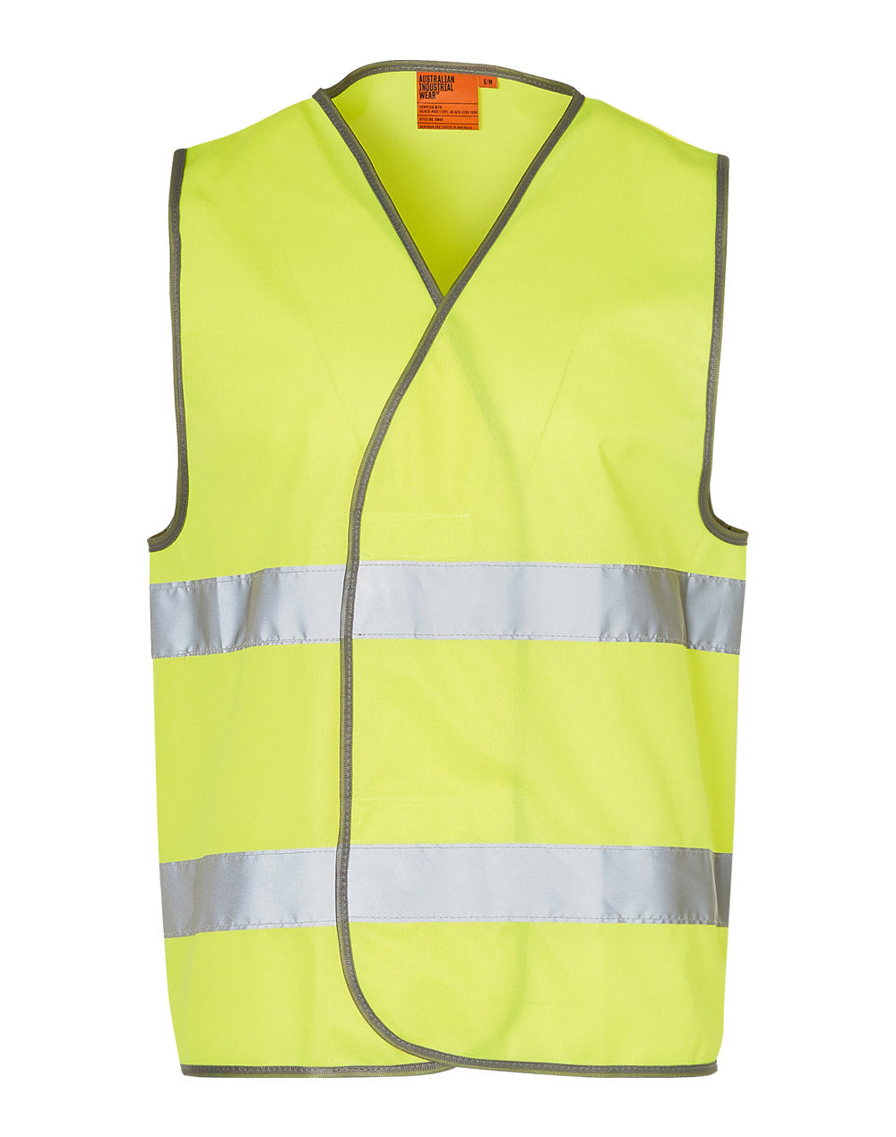 [SW44] Hi-Vis Safety Vest With Reflective Tapes