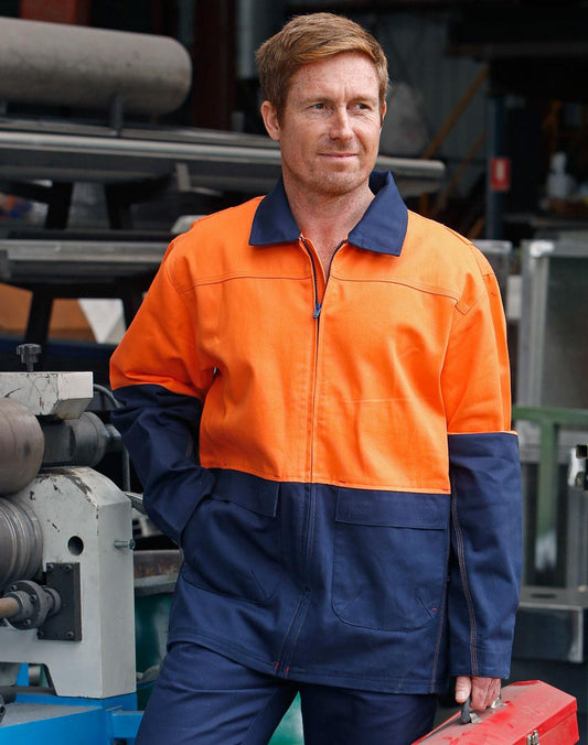 [SW45] Hi-Vis Two Tone Work Jacket