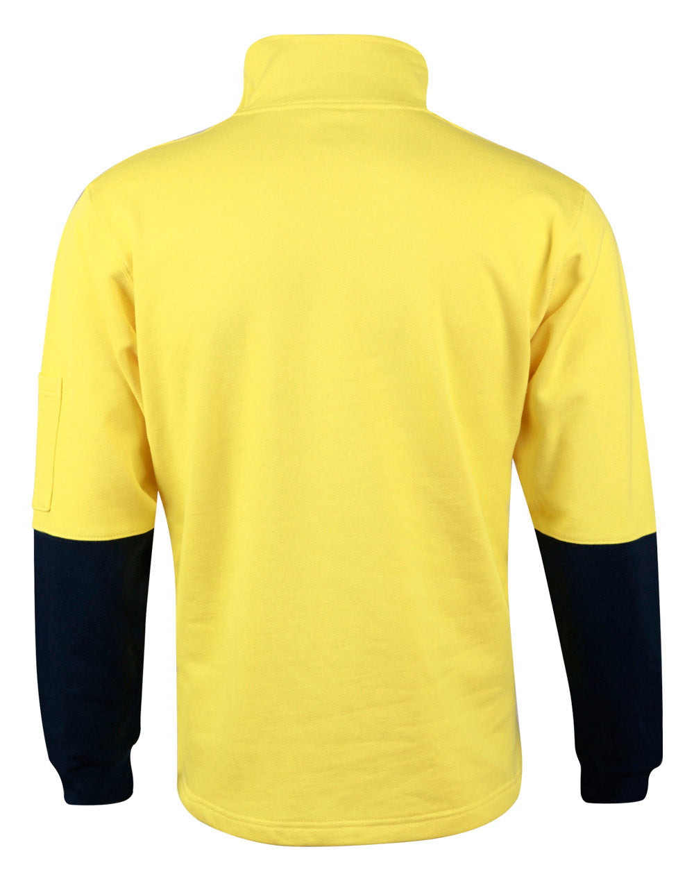 [SW47] Hi-Vis Two Tone Cotton Fleecy Sweat