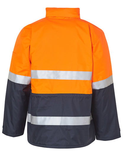 [SW50] Hi-Vis Long Line Safety Jacket With 3M Tapes