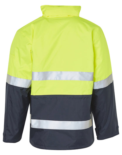 [SW50] Hi-Vis Long Line Safety Jacket With 3M Tapes