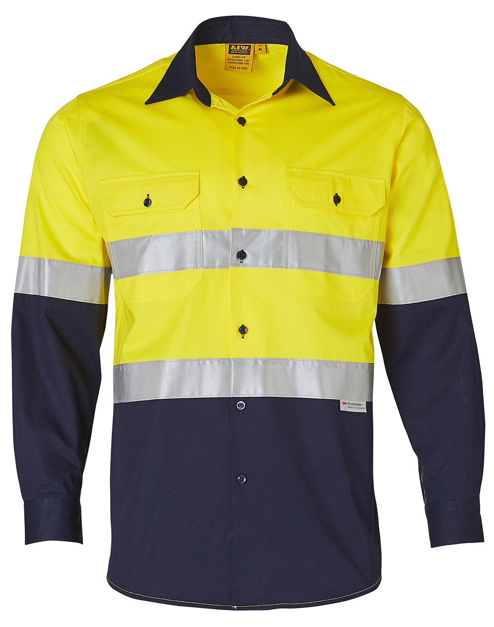 [SW60] Hi-Vs cotton drill shirt  3M tape