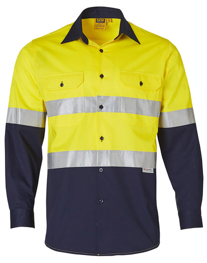 [SW60] Hi-Vs cotton drill shirt  3M tape
