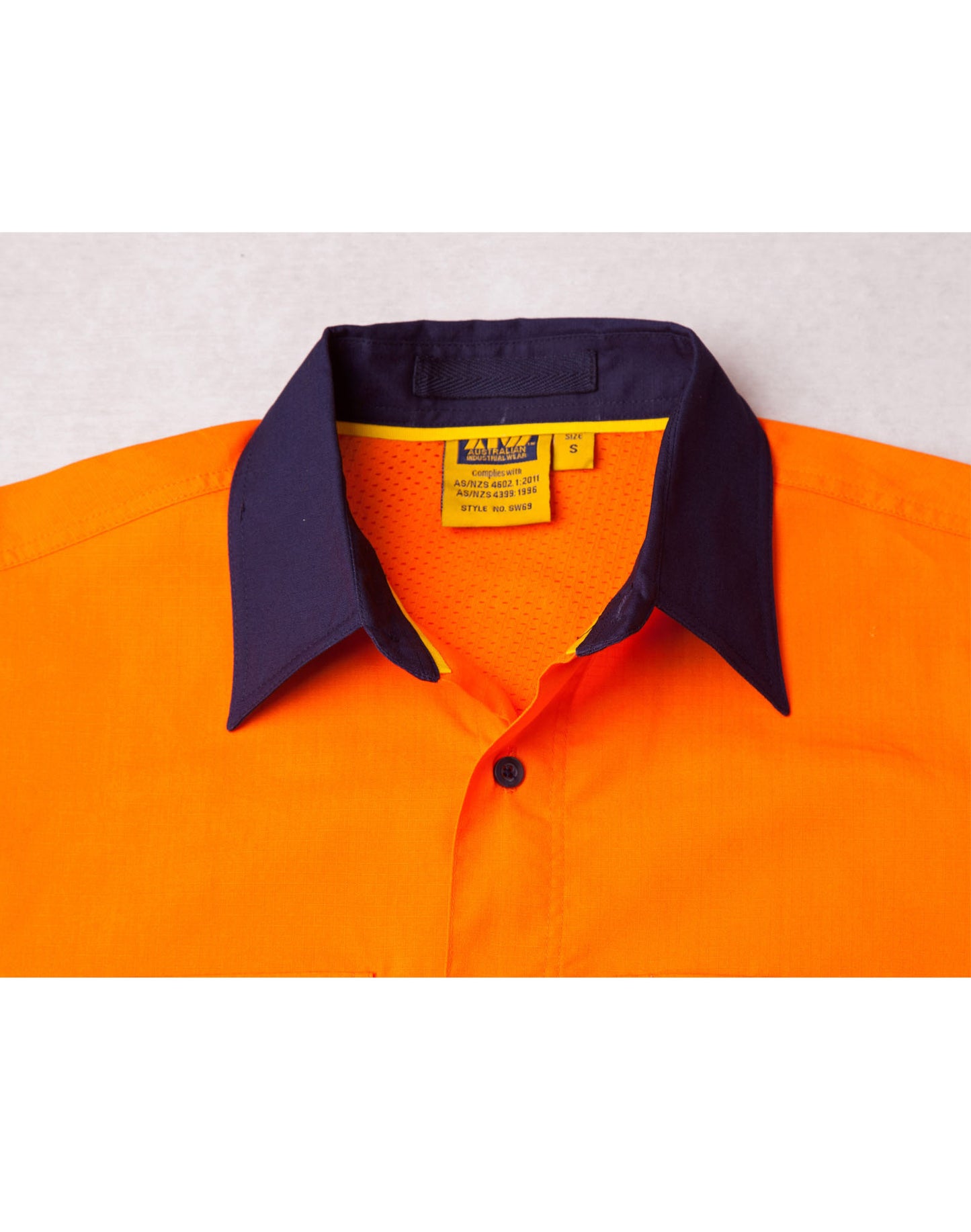 [SW69] Hi-Vis Cotton Rip-Stop L/S Shirt 3M Tape