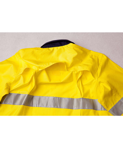 [SW69] Hi-Vis Cotton Rip-Stop L/S Shirt 3M Tape