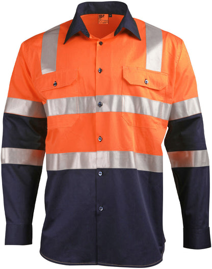 [SW70] Biomotion Two Tone Safety Shirt With X Tape