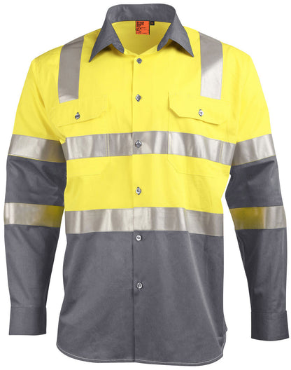 [SW70] Biomotion Two Tone Safety Shirt With X Tape