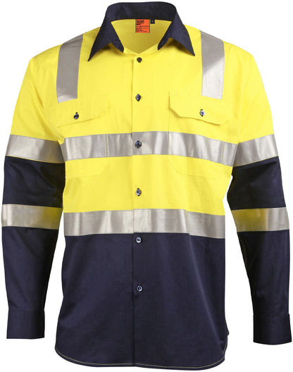 [SW70] Biomotion Two Tone Safety Shirt With X Tape