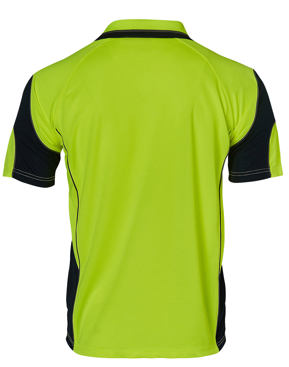 [SW71] Cooldry Hi-Vis Mini Waffle Safety Polo