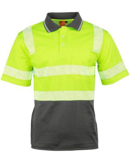 [SW73] Biomotion Segmented Truedry S/S Safety Polo
